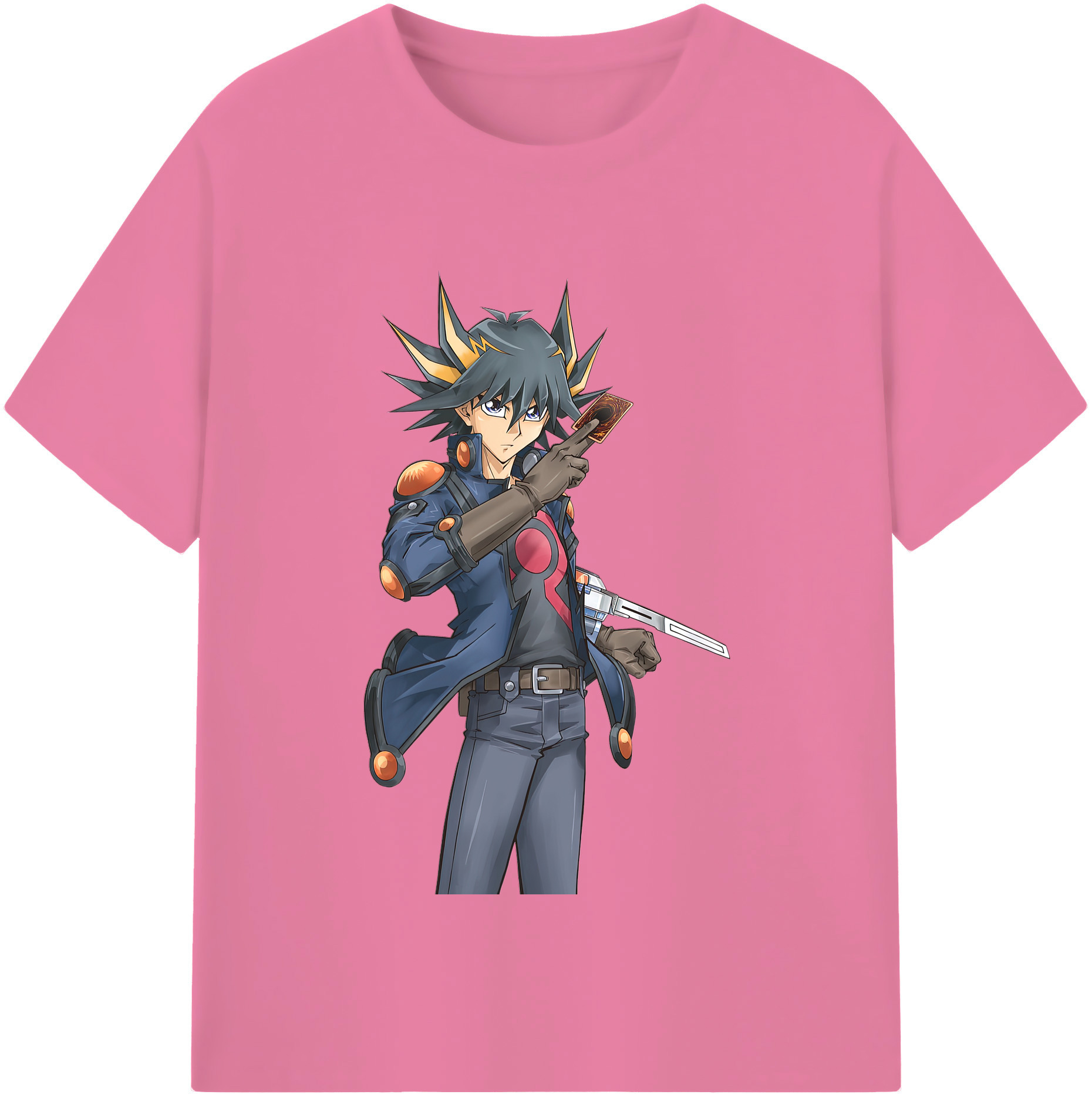 （画像用） 遊☆戯☆王 Yu-Gi-Oh! 綿100％半袖Tシャツ（フロントプリント）